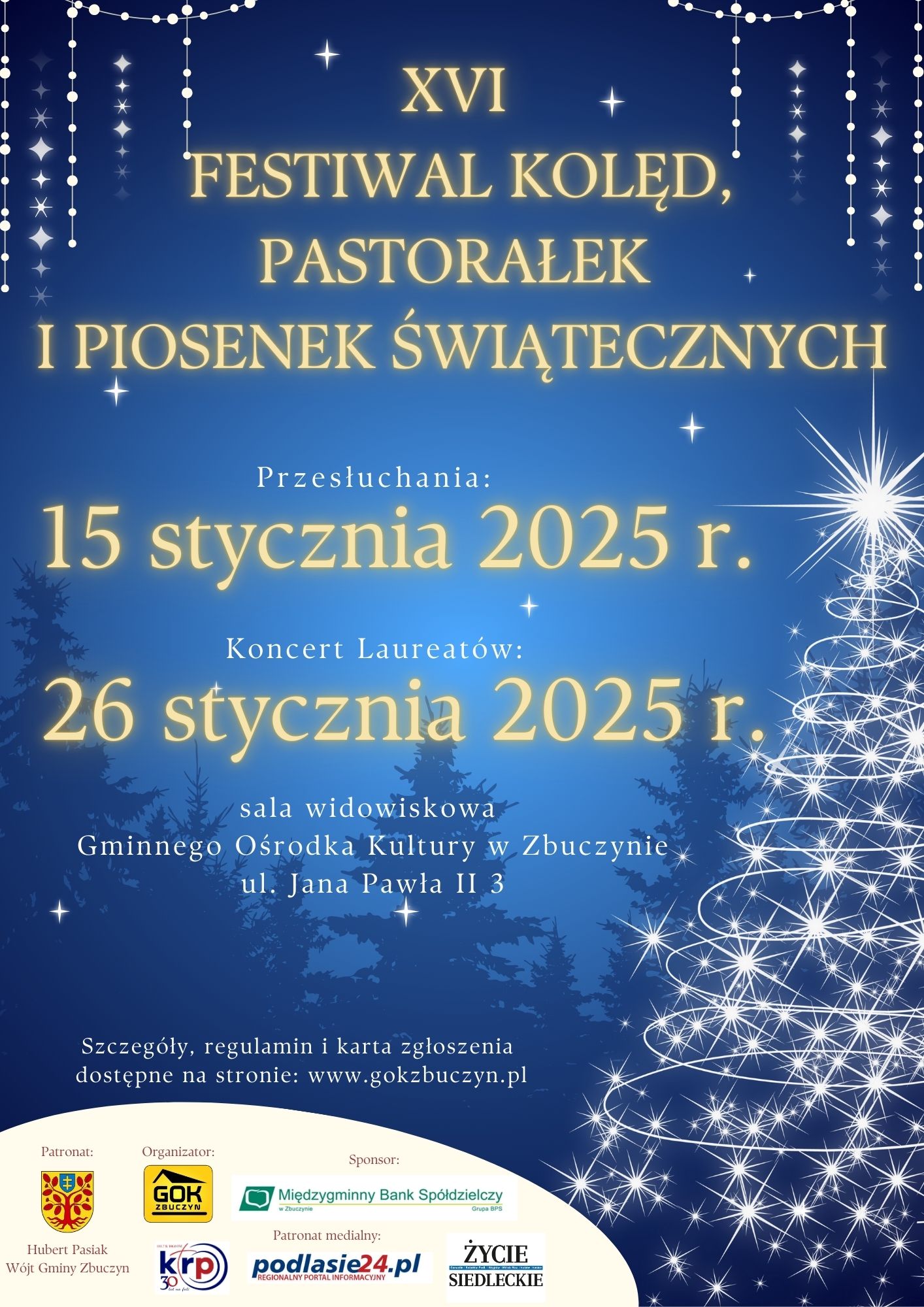 Plakat Festiwal Kolęd 11